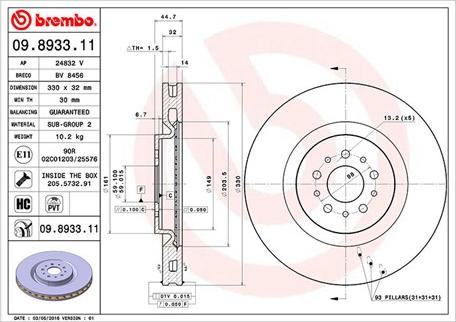 Magneti Marelli 360406000701 - Тормозной диск avtokuzovplus.com.ua