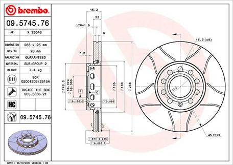 Magneti Marelli 360406001305 - Гальмівний диск autocars.com.ua