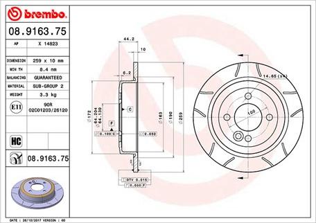 Magneti Marelli 360406002805 - Гальмівний диск autocars.com.ua