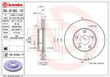 Magneti Marelli 360406009100 - Гальмівний диск autocars.com.ua