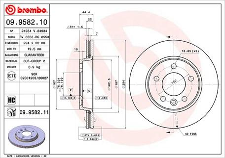 Magneti Marelli 360406009500 - Тормозной диск avtokuzovplus.com.ua