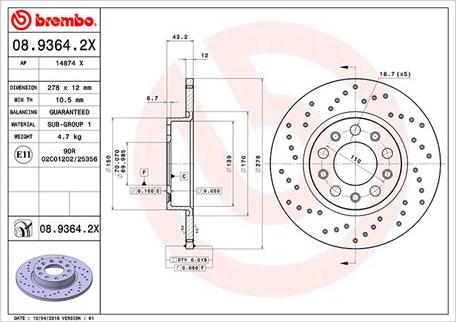 Magneti Marelli 360406011402 - Гальмівний диск autocars.com.ua