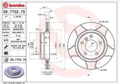 Magneti Marelli 360406016805 - Гальмівний диск autocars.com.ua