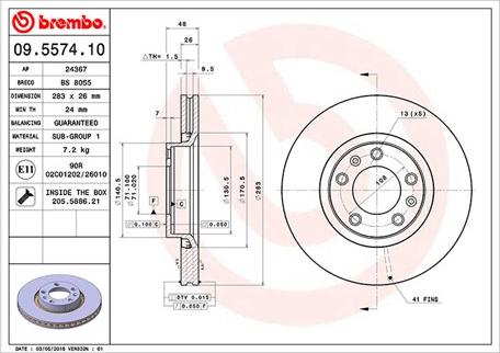 Magneti Marelli 360406018200 - Гальмівний диск autocars.com.ua