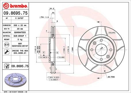 Magneti Marelli 360406018705 - Тормозной диск avtokuzovplus.com.ua