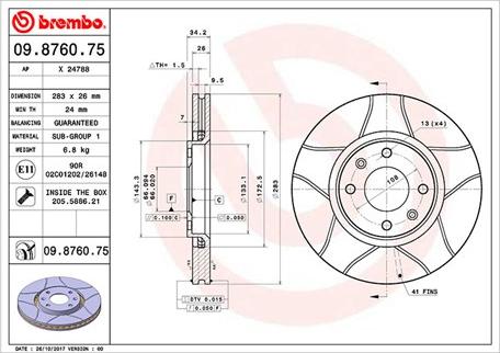 Magneti Marelli 360406018905 - Тормозной диск avtokuzovplus.com.ua