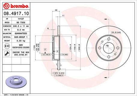 Magneti Marelli 360406021400 - Гальмівний диск autocars.com.ua