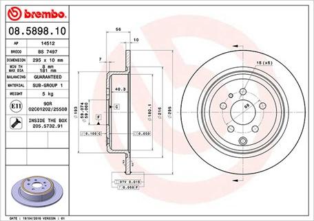 Magneti Marelli 360406022400 - Гальмівний диск autocars.com.ua