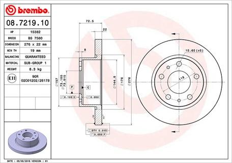 Magneti Marelli 360406023200 - Гальмівний диск autocars.com.ua