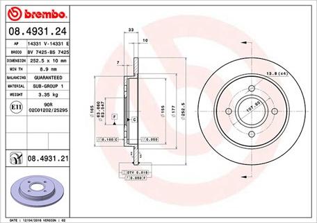 Magneti Marelli 360406024600 - Гальмівний диск autocars.com.ua