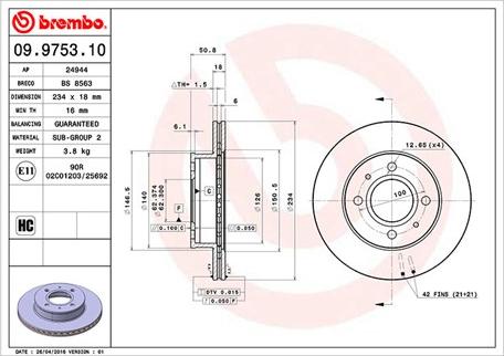 Magneti Marelli 360406027200 - Тормозной диск avtokuzovplus.com.ua