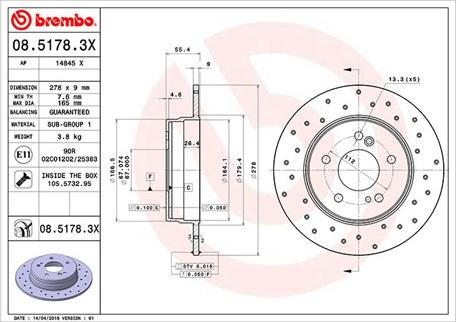 Magneti Marelli 360406032102 - Тормозной диск avtokuzovplus.com.ua