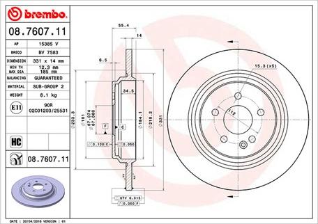 Magneti Marelli 360406033401 - Тормозной диск avtokuzovplus.com.ua