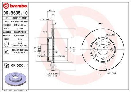 Magneti Marelli 360406039300 - Гальмівний диск autocars.com.ua