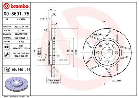 Magneti Marelli 360406039505 - Гальмівний диск autocars.com.ua