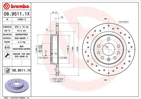 Magneti Marelli 360406040002 - Тормозной диск avtokuzovplus.com.ua