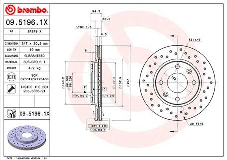 Magneti Marelli 360406040502 - Гальмівний диск autocars.com.ua