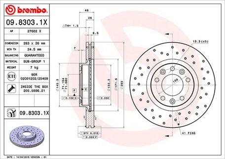 Magneti Marelli 360406041402 - Гальмівний диск autocars.com.ua