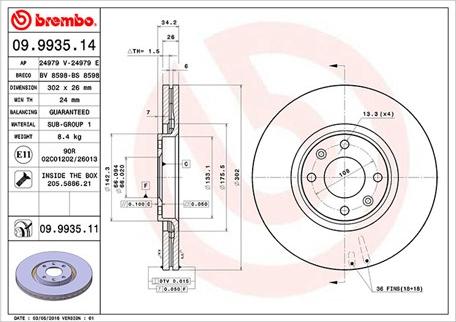 Magneti Marelli 360406041700 - Тормозной диск avtokuzovplus.com.ua