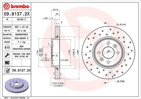 Magneti Marelli 360406043902 - Тормозной диск avtokuzovplus.com.ua