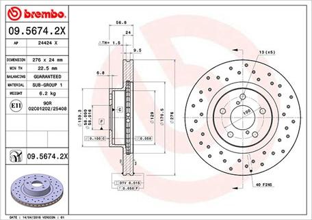 Magneti Marelli 360406045402 - Тормозной диск autodnr.net