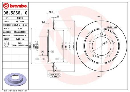 Magneti Marelli 360406045900 - Тормозной диск avtokuzovplus.com.ua