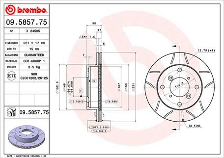 Magneti Marelli 360406046005 - Тормозной диск avtokuzovplus.com.ua