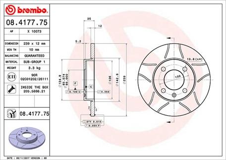 Magneti Marelli 360406047905 - Гальмівний диск autocars.com.ua