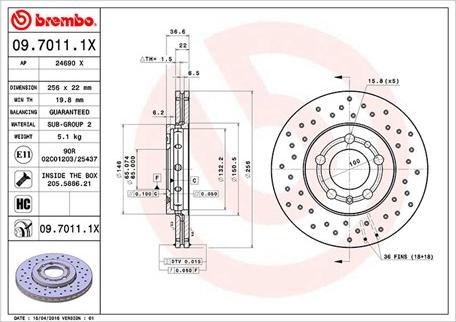 Magneti Marelli 360406049402 - Гальмівний диск autocars.com.ua