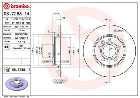 Magneti Marelli 360406050300 - Тормозной диск avtokuzovplus.com.ua