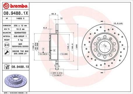 Magneti Marelli 360406050802 - Гальмівний диск autocars.com.ua