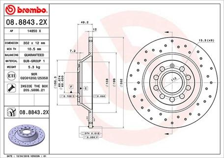 Magneti Marelli 360406054602 - Гальмівний диск autocars.com.ua