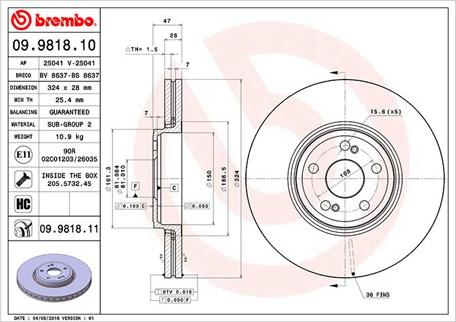 Magneti Marelli 360406058900 - Гальмівний диск autocars.com.ua