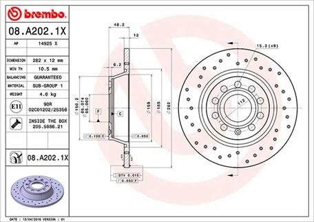 Magneti Marelli 360406060802 - Гальмівний диск autocars.com.ua