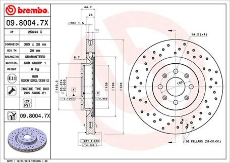 Magneti Marelli 360406064502 - Тормозной диск autodnr.net