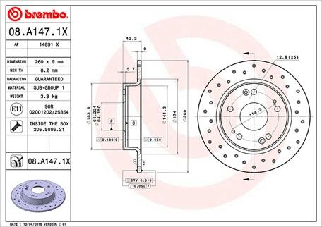 Magneti Marelli 360406065502 - Тормозной диск autodnr.net