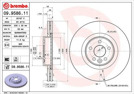 Magneti Marelli 360406068000 - Тормозной диск avtokuzovplus.com.ua