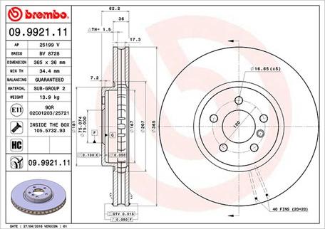 Magneti Marelli 360406068500 - Гальмівний диск autocars.com.ua