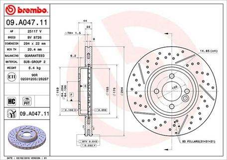 Magneti Marelli 360406069100 - Тормозной диск avtokuzovplus.com.ua