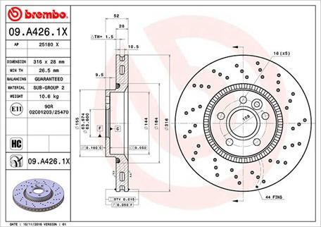 Magneti Marelli 360406077302 - Тормозной диск avtokuzovplus.com.ua