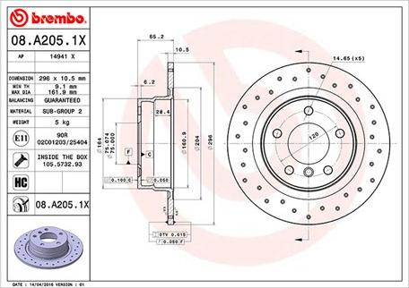 Magneti Marelli 360406089302 - Гальмівний диск autocars.com.ua