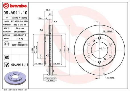 Magneti Marelli 360406093100 - Тормозной диск avtokuzovplus.com.ua