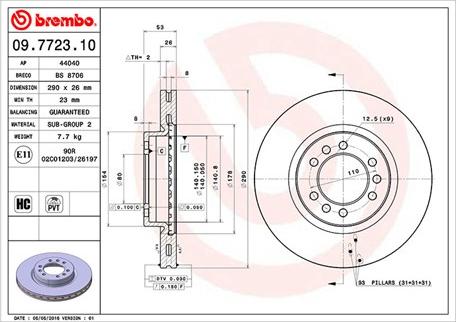 Magneti Marelli 360406106200 - Гальмівний диск autocars.com.ua