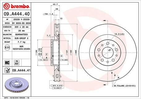 Magneti Marelli 360406106800 - Тормозной диск avtokuzovplus.com.ua