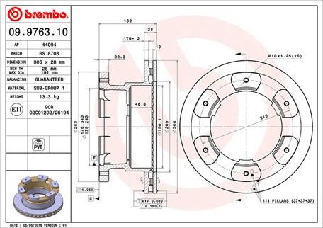 Magneti Marelli 360406108200 - Гальмівний диск autocars.com.ua