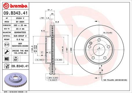 Magneti Marelli 360406108401 - Гальмівний диск autocars.com.ua