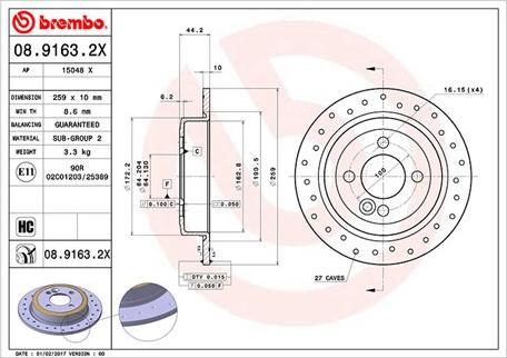 Magneti Marelli 360406110902 - Гальмівний диск autocars.com.ua