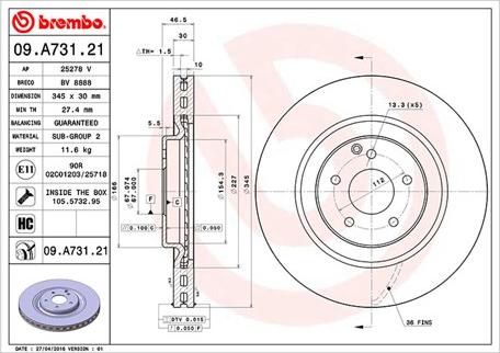 Magneti Marelli 360406114501 - Тормозной диск avtokuzovplus.com.ua