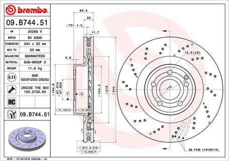 Magneti Marelli 360406115401 - Гальмівний диск autocars.com.ua