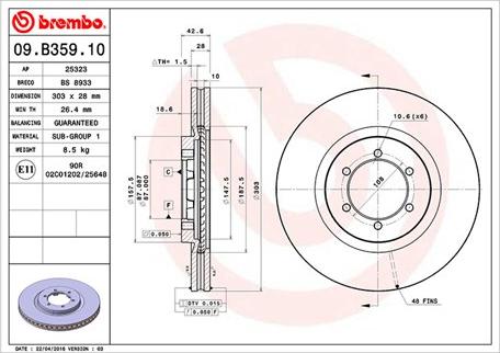 Magneti Marelli 360406115900 - Тормозной диск avtokuzovplus.com.ua